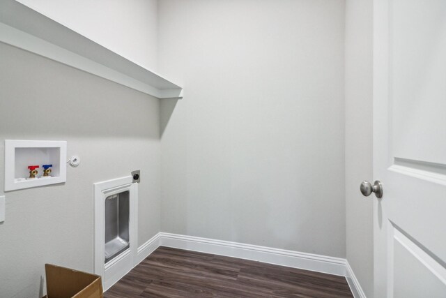 bathroom featuring vanity, hardwood / wood-style floors, and toilet