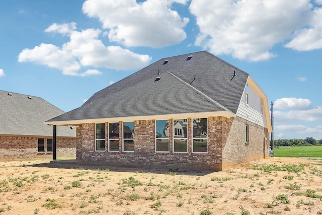 view of rear view of house