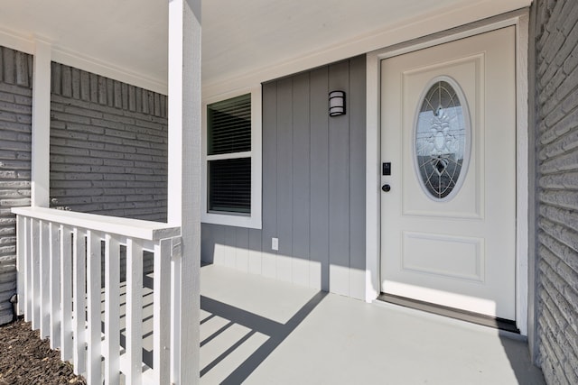 view of property entrance