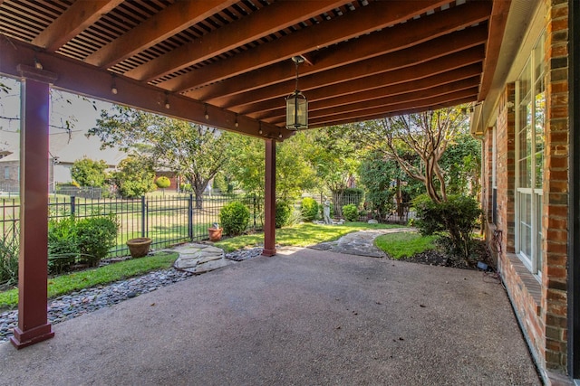 view of patio / terrace