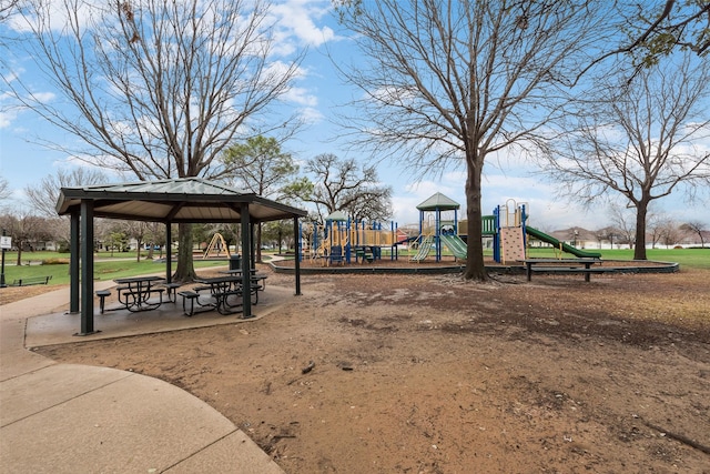 surrounding community featuring a playground