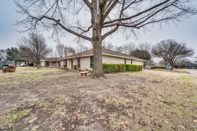 view of side of property