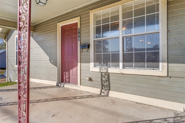 view of property entrance