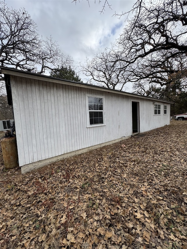 view of rear view of property