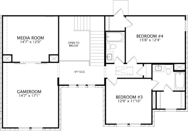 14469 Overlook Park Dr, Fort Worth, TX 76008 - view of layout