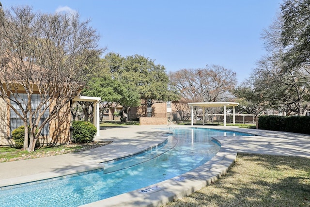 view of swimming pool