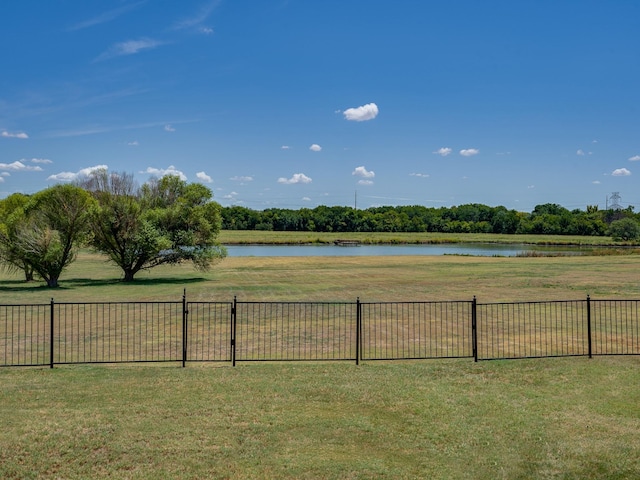 property view of water