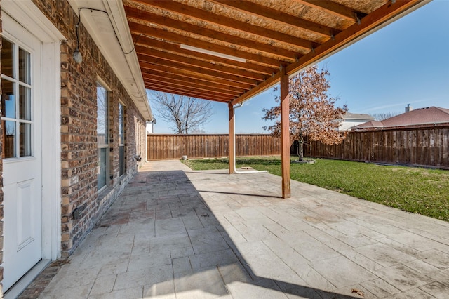 view of patio / terrace