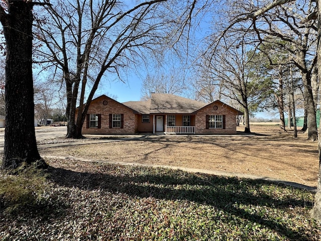 view of ranch-style house