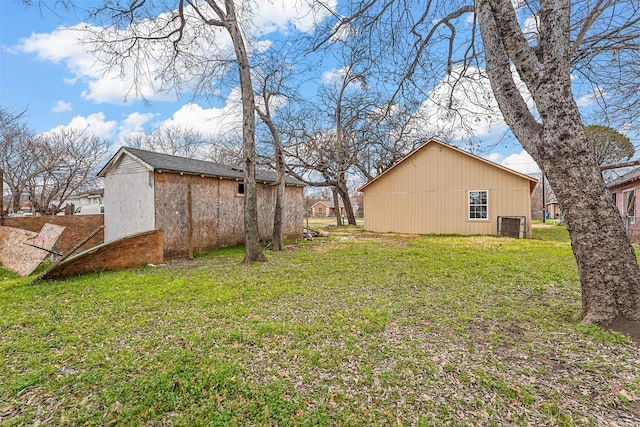 view of yard