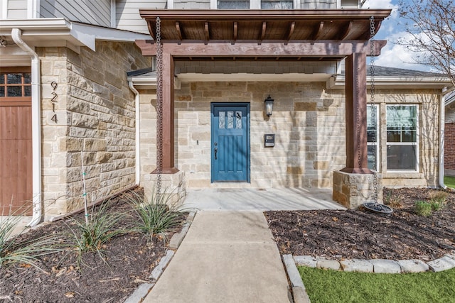 view of property entrance