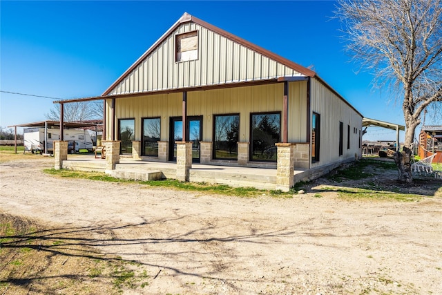 view of rear view of house