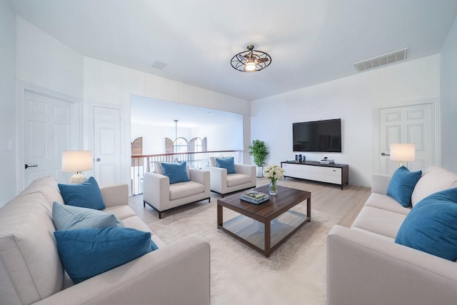 720 Amistad Dr, Prosper, TX 75078 - living area with light wood-style flooring
