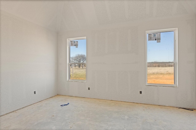 view of empty room