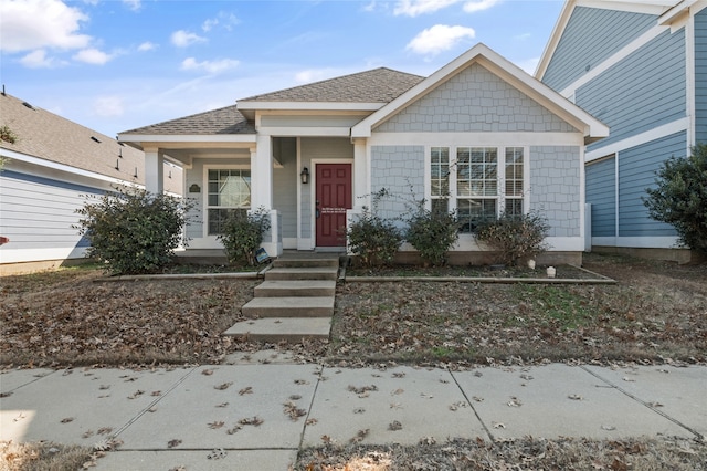 view of front of home featuring a porch