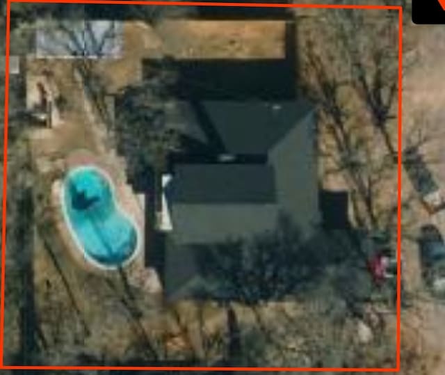 703 San Jacinto St, Mineral Wells, TX 76067 - map / location with property parcel outlined