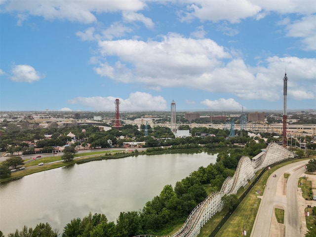 property view of water