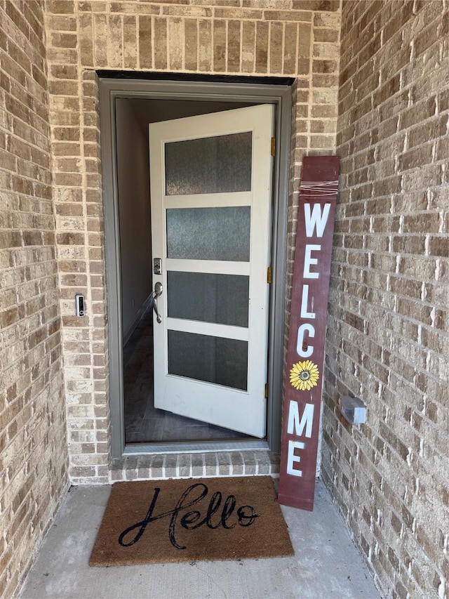 view of entrance to property