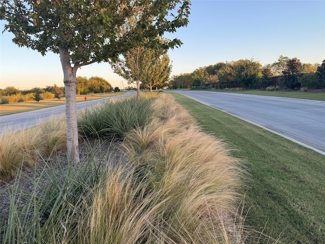 view of road