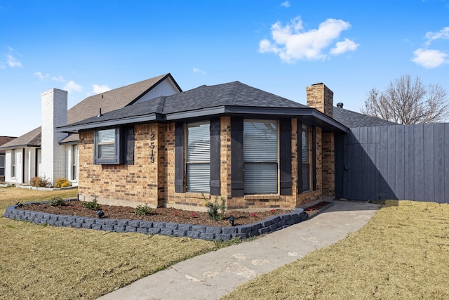 view of home's exterior featuring a yard