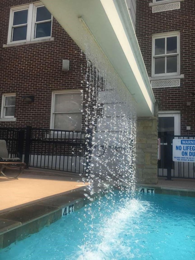 view of pool