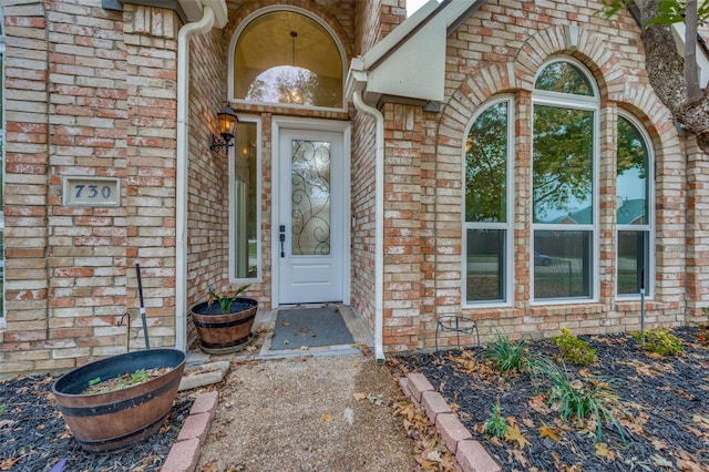 view of property entrance