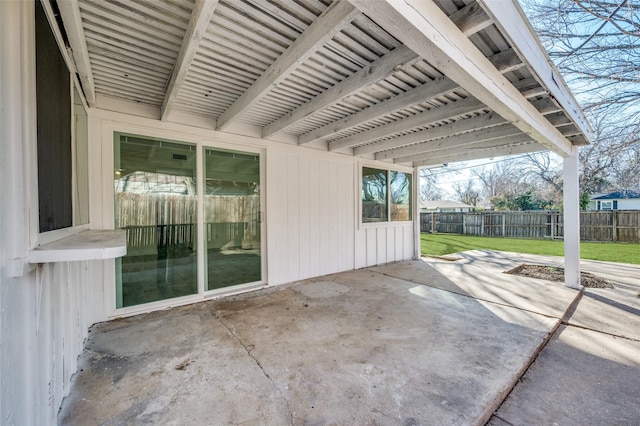 view of patio / terrace