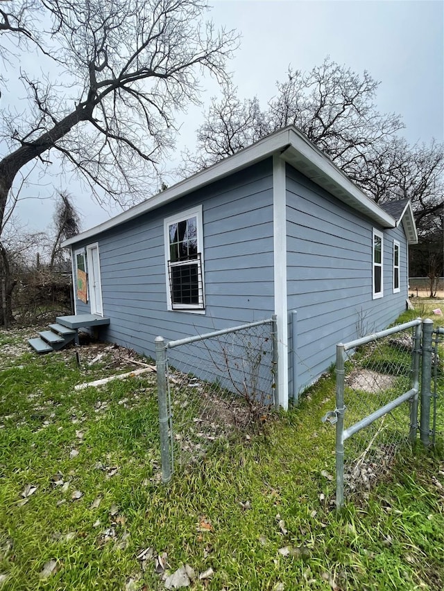 view of property exterior