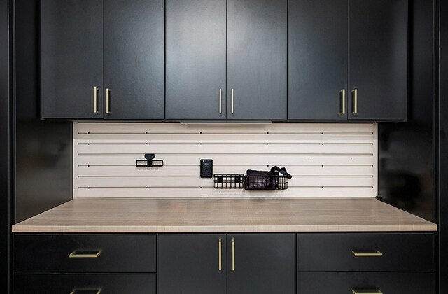 3804 Oakcrest Dr, Rockwall, TX 75032 - detailed view of light countertops and dark cabinets