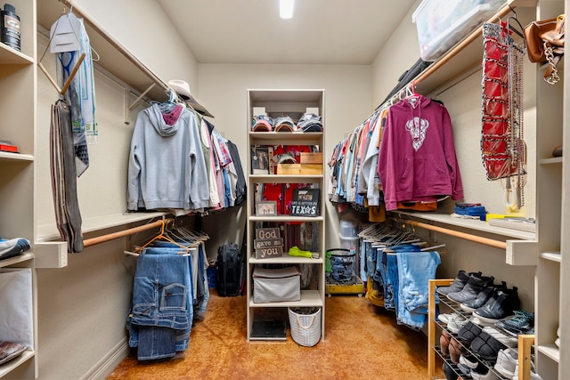 view of spacious closet