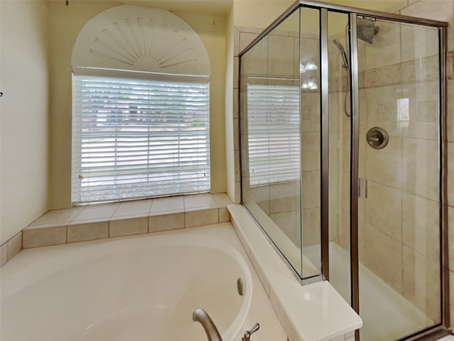 10805 Winged Foot Dr, Rowlett, TX 75089 - bathroom with shower with separate bathtub
