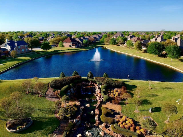 7405 Sugarbush Dr, Garland, TX 75044 - aerial perspective of suburban area with a nearby body of water