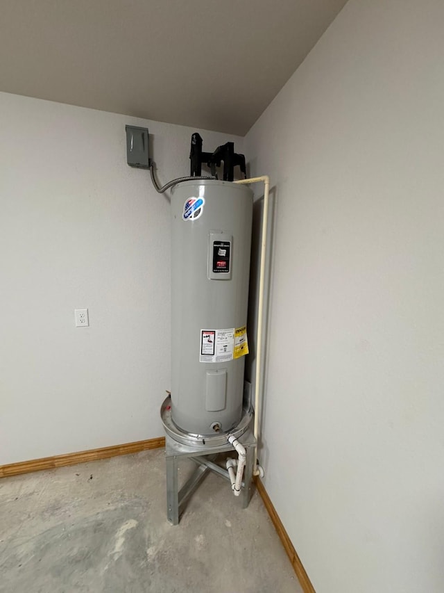 utilities with water heater