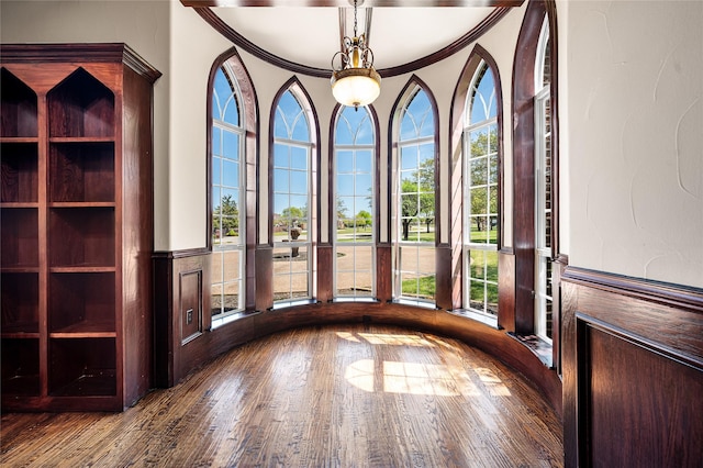 105 Zephyr Ct, Aurora, TX 76078 - interior space featuring wood finished floors and crown molding