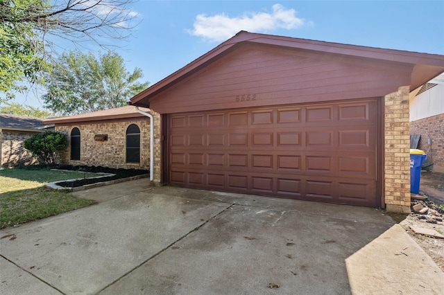 ranch-style house with a garage