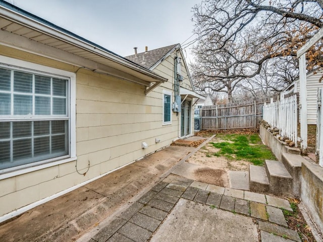 exterior space featuring a patio area