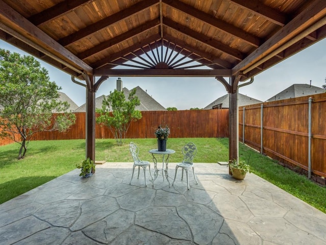 view of patio / terrace