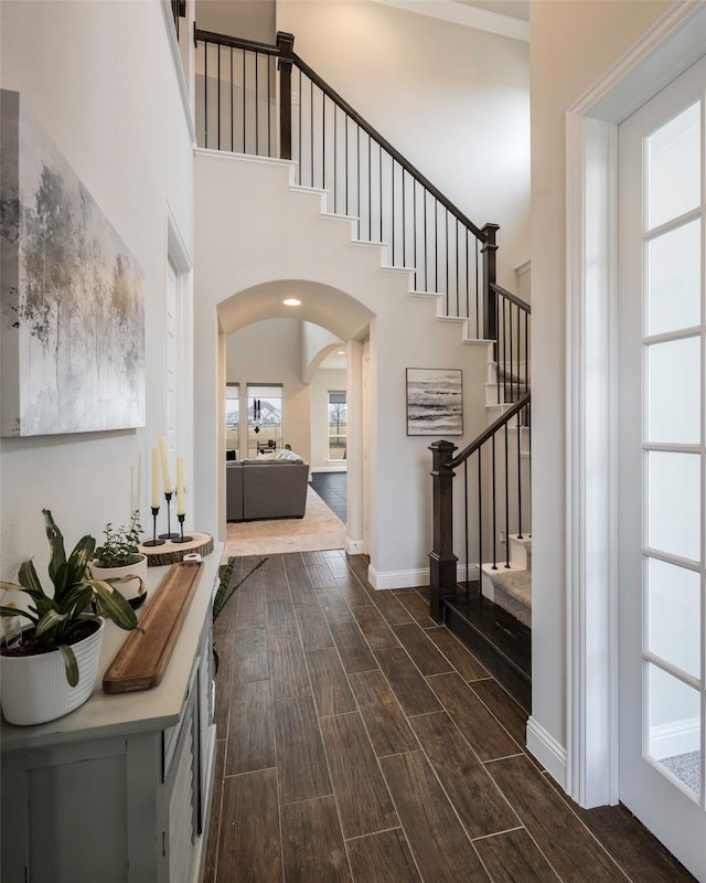 2402 Topaz Dr, Rockwall, TX 75087 - entrance foyer with a high ceiling
