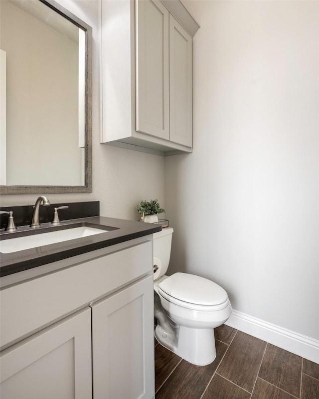 2402 Topaz Dr, Rockwall, TX 75087 - bathroom featuring vanity and toilet