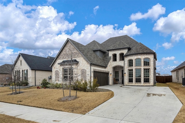 2402 Topaz Dr, Rockwall, TX 75087 - french provincial home with a garage