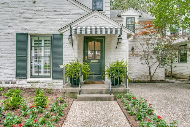 view of property entrance