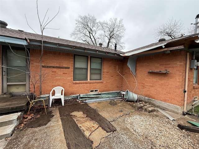 back of house featuring a patio