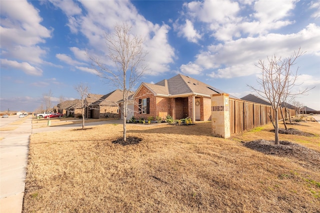 view of ranch-style home