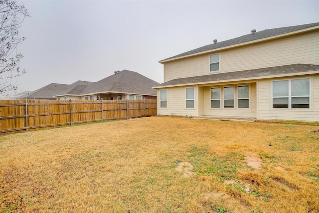 408 Elk Run Dr, Fort Worth, TX 76140 - rear view of property with a yard