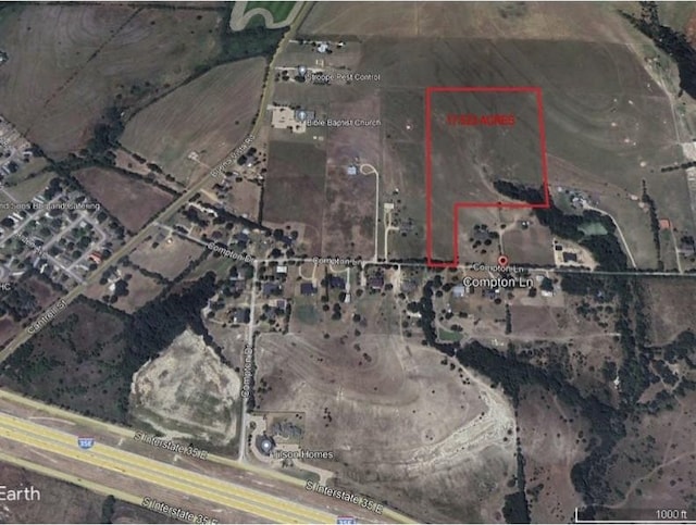 000 Compton Ln, Waxahachie TX, 75167 land for sale