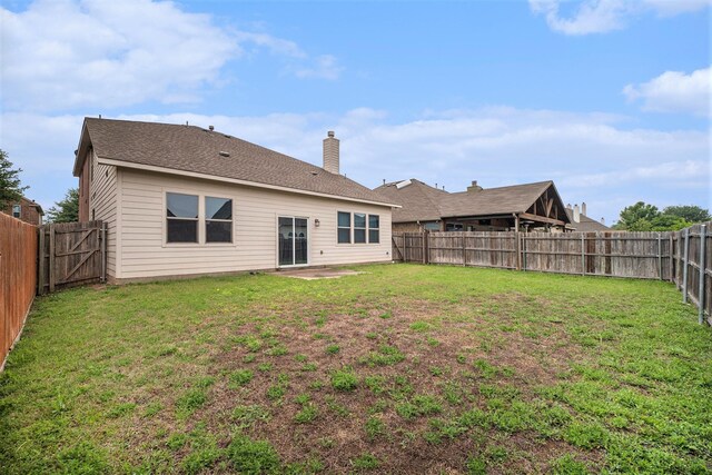 4216 Bridgestone Dr, Fort Worth, TX 76123 - back of house with a chimney