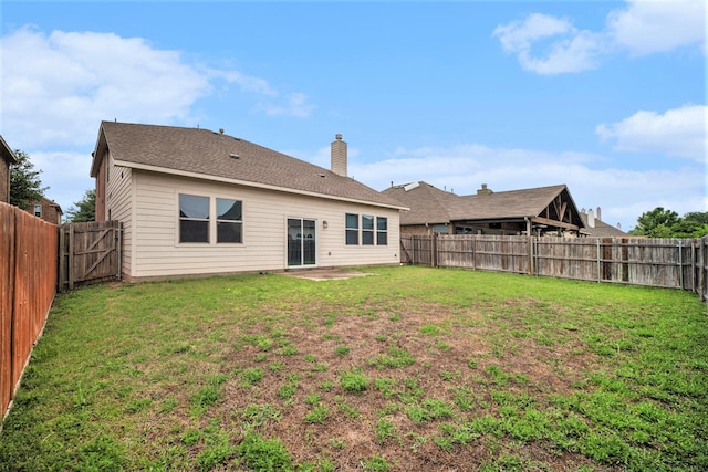 4216 Bridgestone Dr, Fort Worth, TX 76123 - back of property featuring a patio