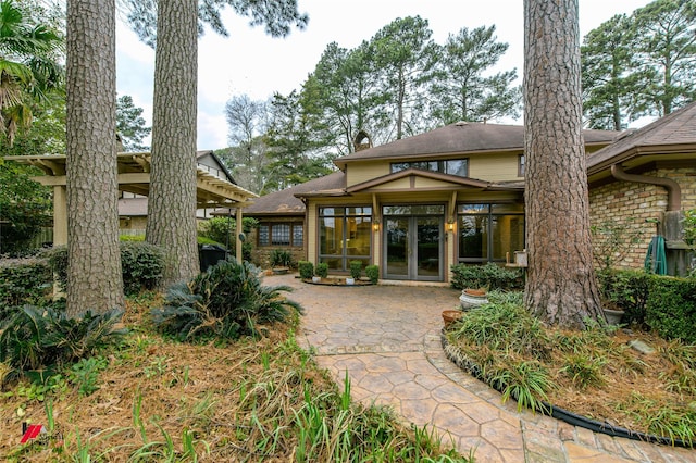 exterior space with a patio