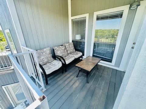 view of deck