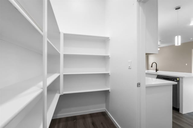 pantry featuring sink